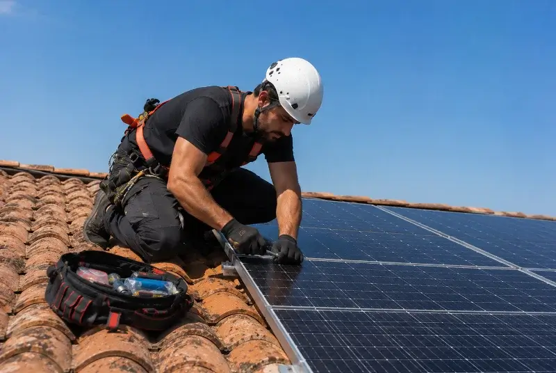 Maintenance et monitoring de panneaux solaires à Durfort-et-Saint-Martin-de-Sossenac